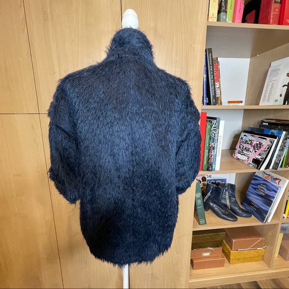 Jason Wu 🚩Host Pick 🚩 navy blue mohair jacket - Picture 5 of 10